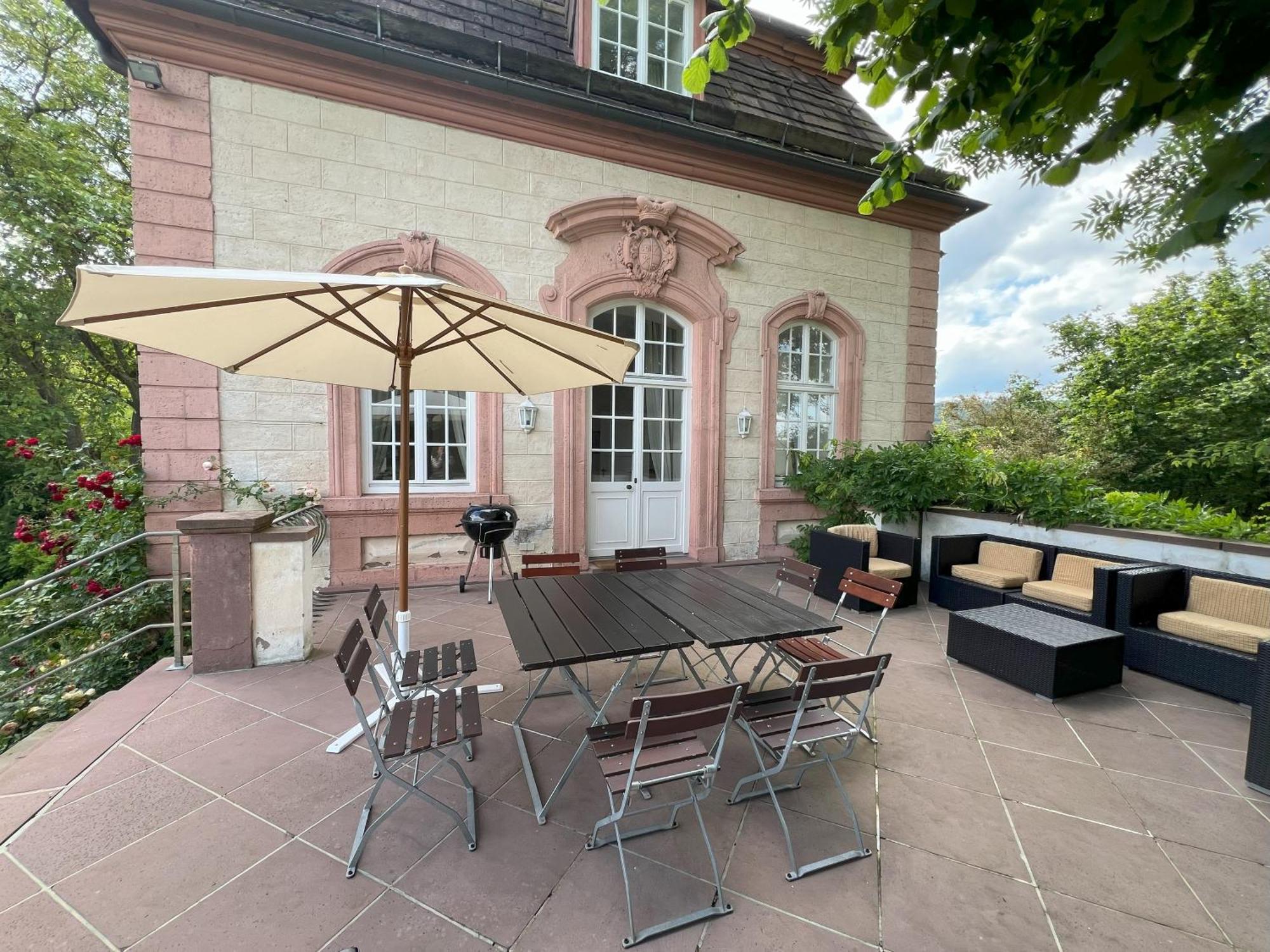Teehaus Im Schlosspark Weltkulturerbe Corvey Höxter Esterno foto